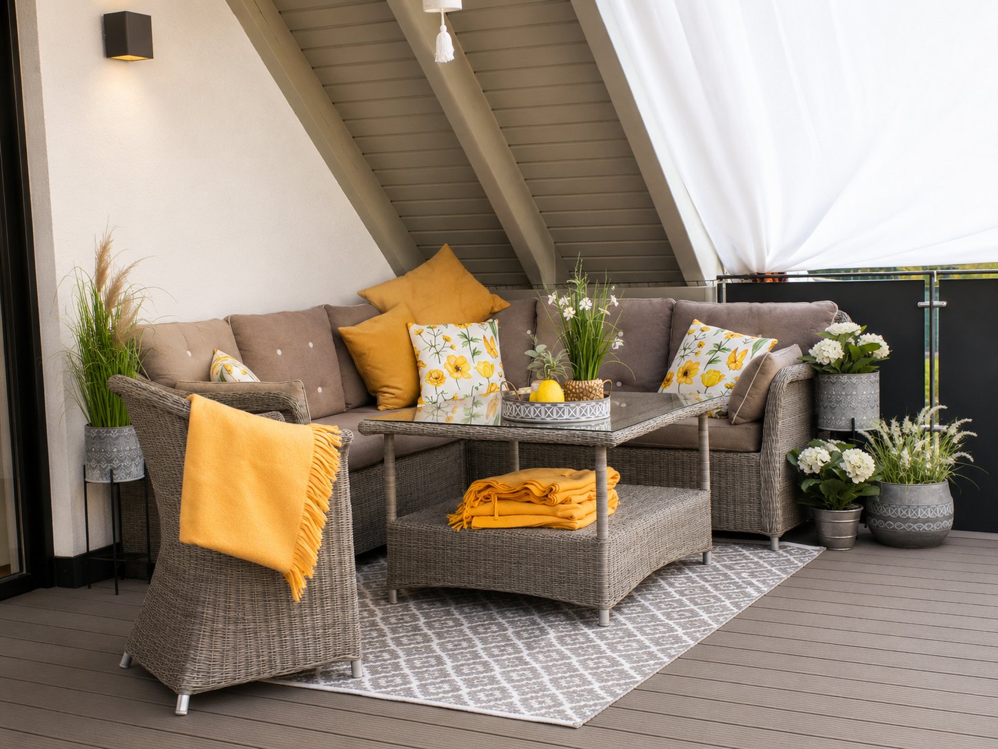 Balkon & Terrasse – Ferienwohnung mit Weitblick in Lengenfeld